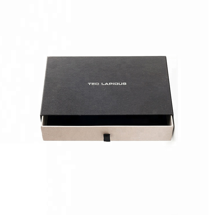  High Quality Sliding Drawer Cardboard Paper Packaging Gift Box Paper Drawer Box For Fragrance  