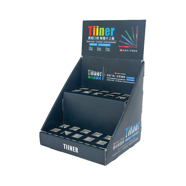 Vape Display Stand Vape Cardboard Counter Display Box Custom