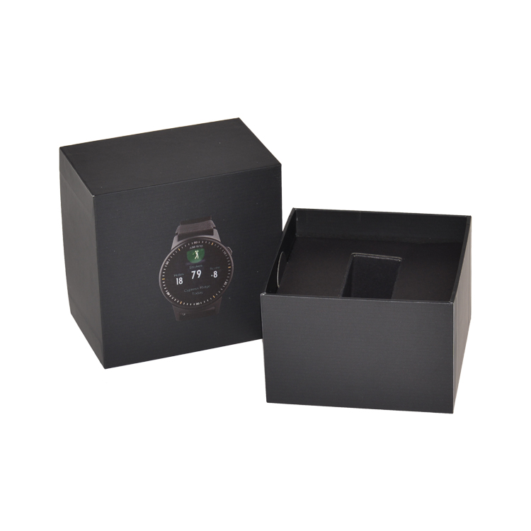  China Factory Luxury Paperboard Matte Varnish Cardboard Insert Smart Watch Packaging Box  