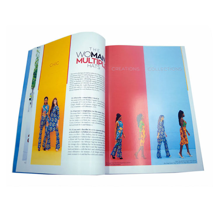  Customized Perfect Binding Cheap Magazine Brochure Printing Services With Best Price In Shenzhen China  