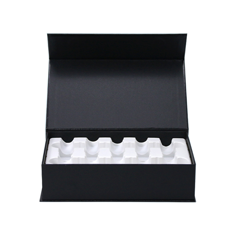  Wholesale Luxury Magnetic Gift Box Gourmet Food Beverage Box Magnetic Flap with Plastic Holder  