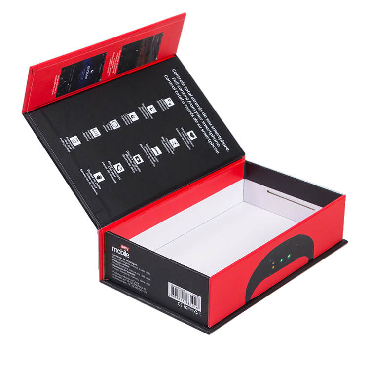 Luxury Magnetic Box with Inner Printing Cardboard Gift Box for Smart bracelet Shenzhen Wholesale   