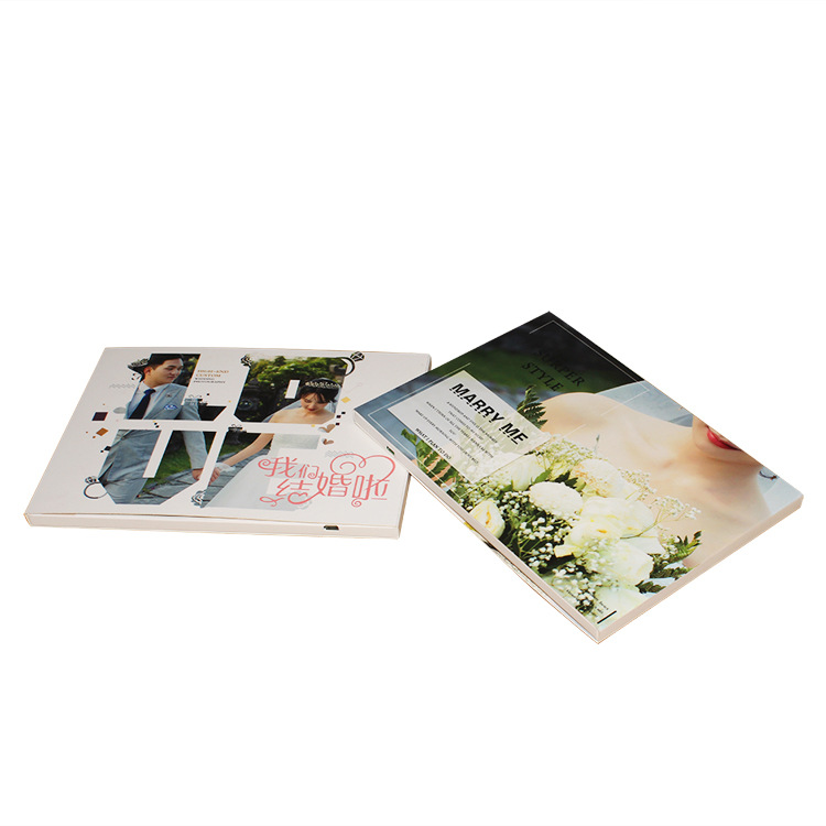  New Arrival 2GB Memory HD 7 Inch Paper Card LCD Screen Video Brochure for Wedding Invitations  