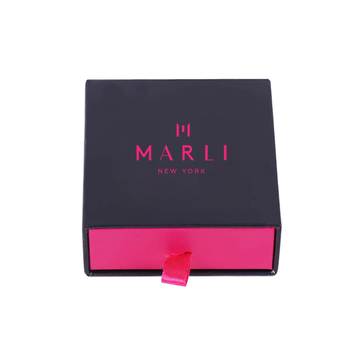 Luxury Jewelry Slide Out Fancy Paper Packaging Gift Box for Anklet Packaging with Customized Logo