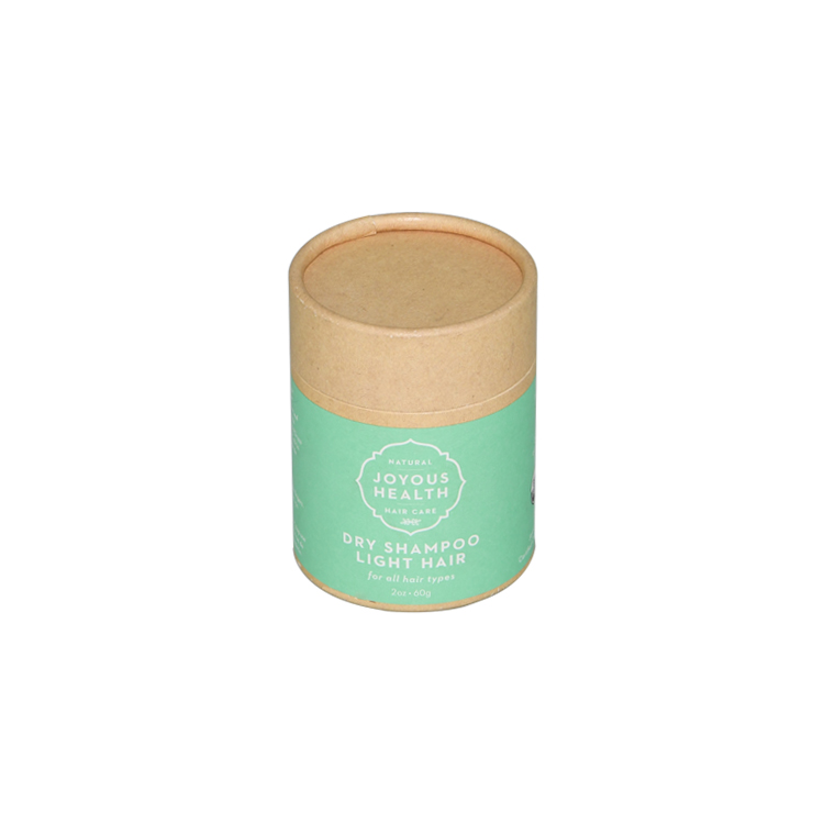  Best Price High Quality Kraft Paper Tube Box for Shampoo Packaging with Customized Printing  