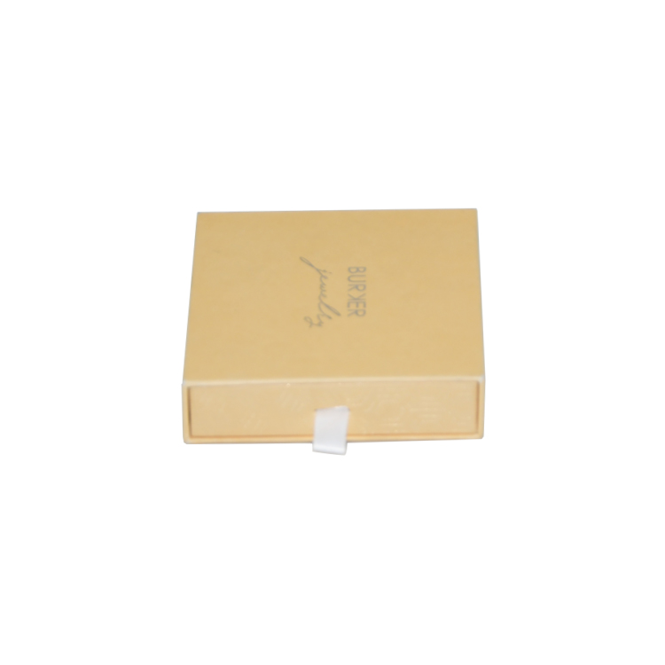 Customized Fancy Paper Slide Open Drawer Gift Box for Necklace Packaging with Velvet Tray Holder  