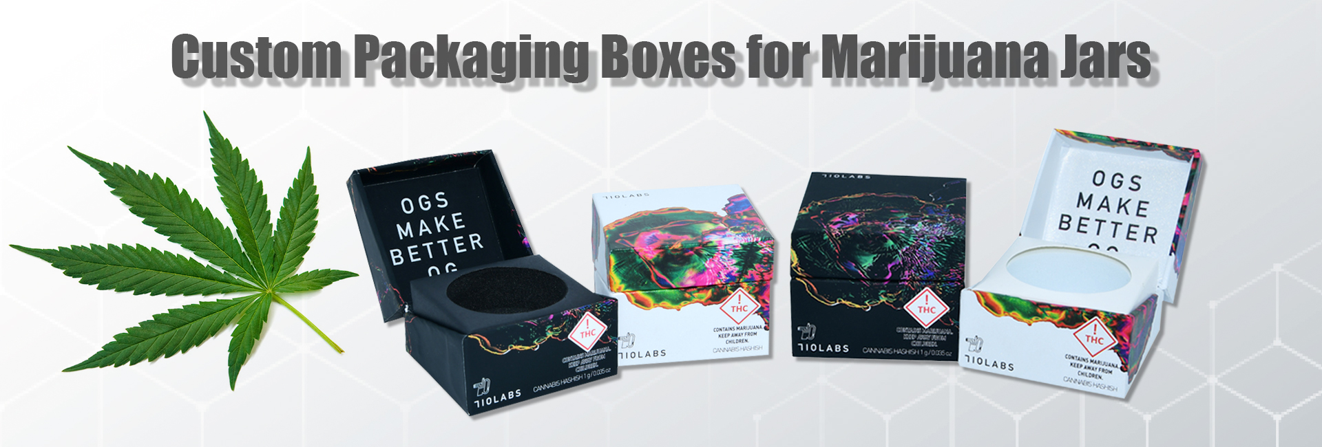 Cannabis Packaging Box 