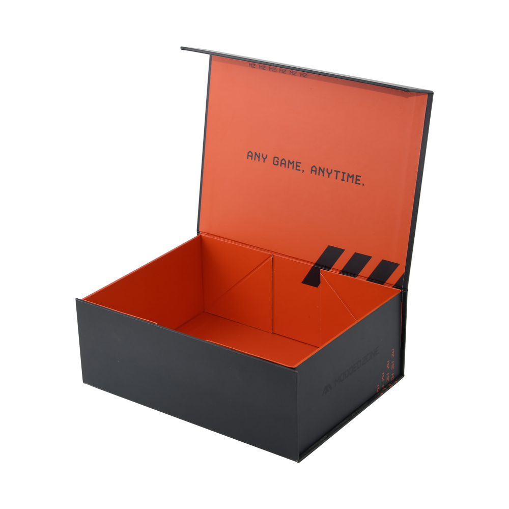  Luxury Folding Gift Boxes and Collapsible Presentation Box for PS4 Controller Packaging with Spot UV Patterns  