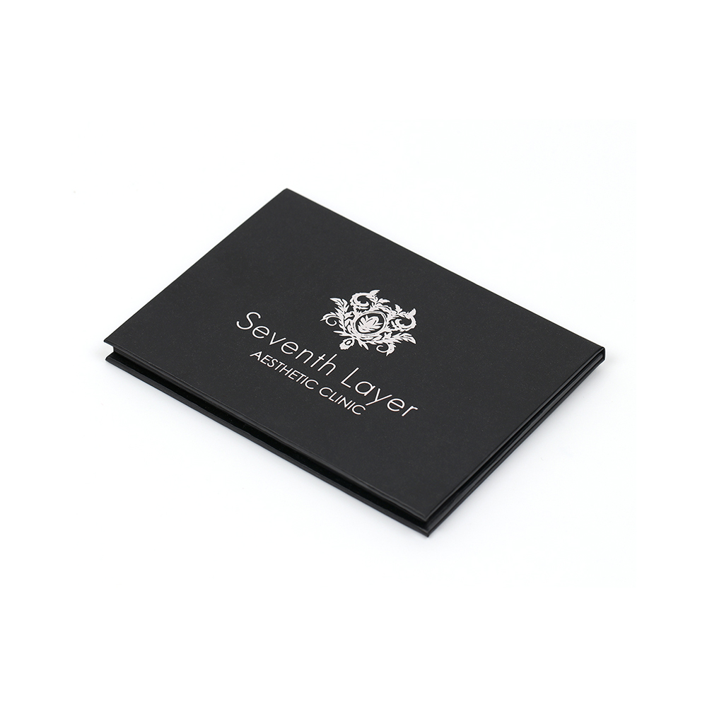 Luxury Custom Logo Magnetic Flap Gift Boxes for Credit Card or VIP Card Packaging with Foam Shaped Holder  
