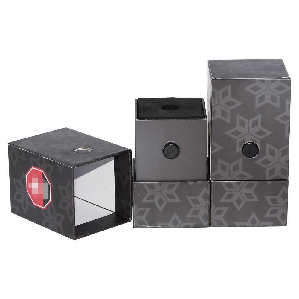US Certified CRP Child Resistant Vape Cartridge Paper Packaging Boxes with Shaped Foam Holder in China  